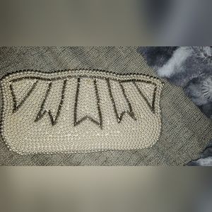 Vintage Made In Japan Beads Pearls & Purse Clutch a few loose pearls.